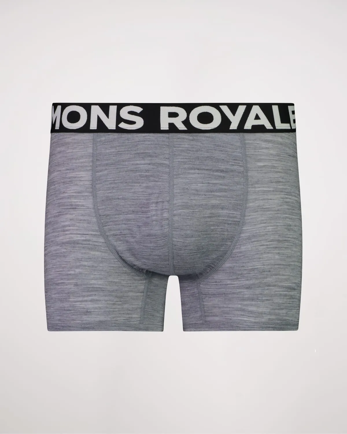 Hold 'em Shorty Merino Boxer - Grey Heather