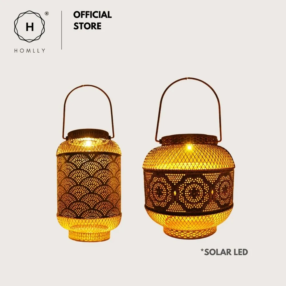 Homlly Solar Outdoor Waterproof Lantern Lamp