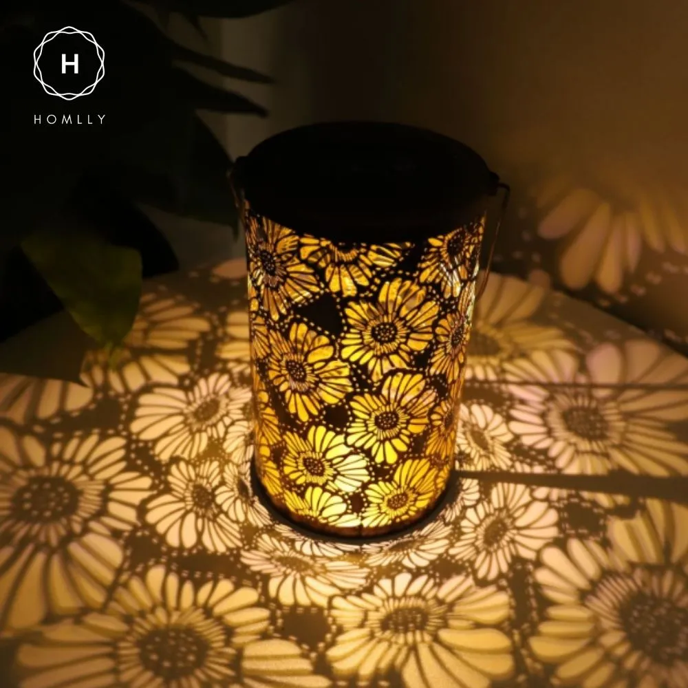 Homlly Solar Outdoor Waterproof Lantern Lamp
