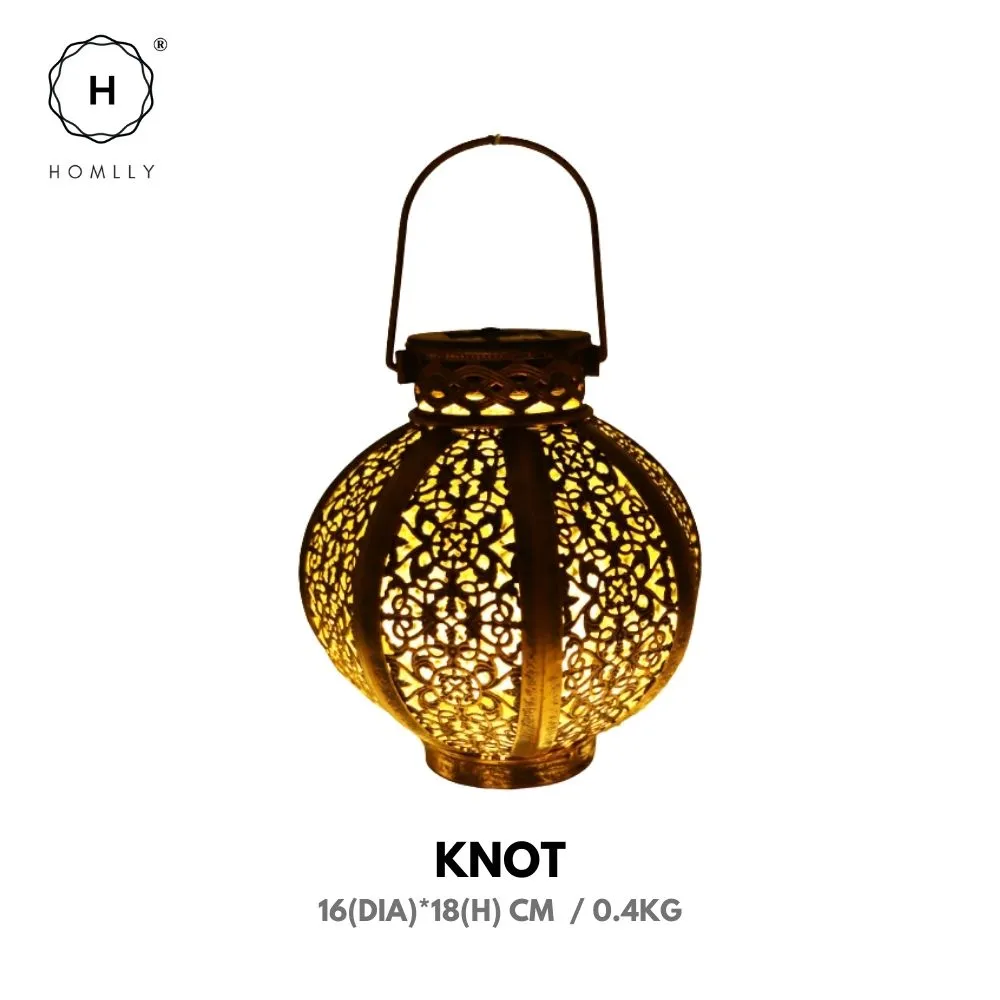 Homlly Solar Outdoor Waterproof Lantern Lamp