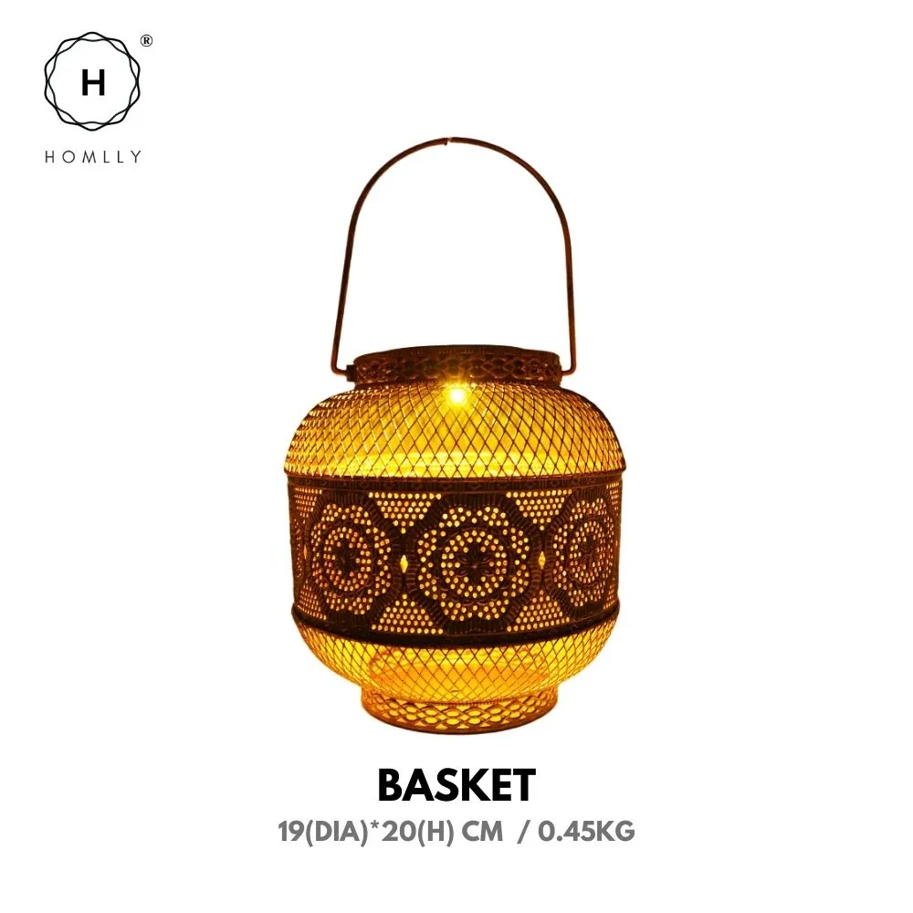 Homlly Solar Outdoor Waterproof Lantern Lamp
