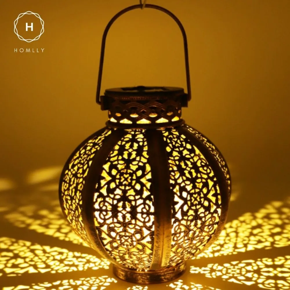 Homlly Solar Outdoor Waterproof Lantern Lamp