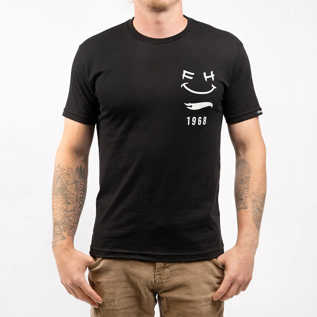 Hot Wheels Smirk Tee - Black