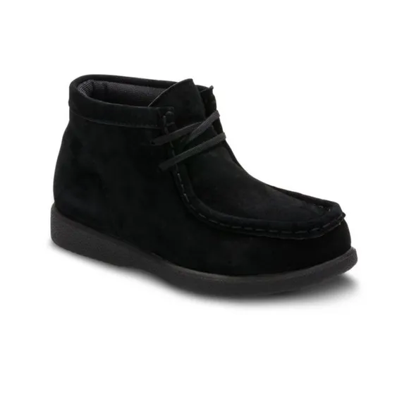 Hush Puppies Boys Bridgeport Suede School Shoes