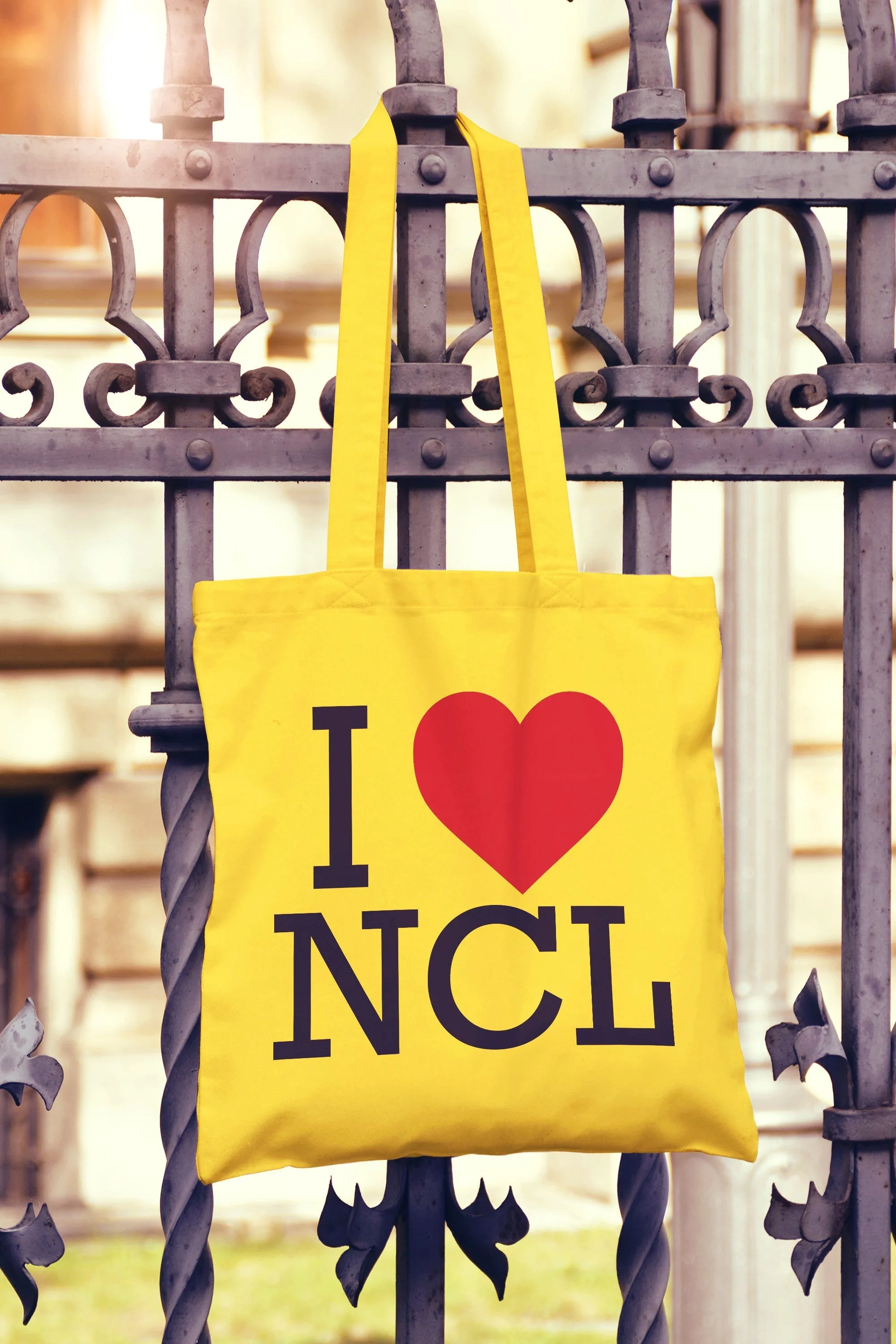 I Love Heart Newcastle Tote Bag