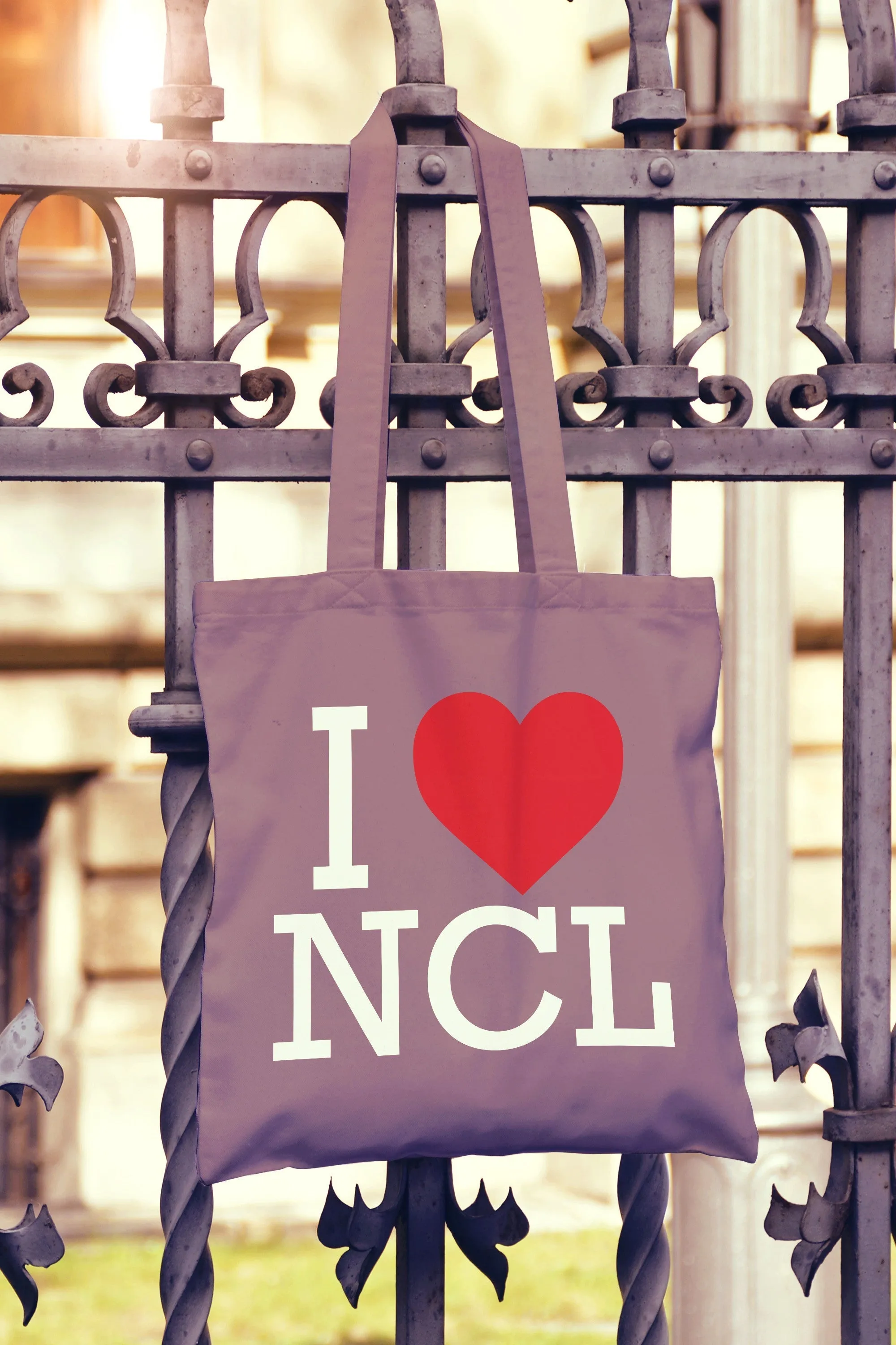 I Love Heart Newcastle Tote Bag