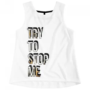 Ideology Big Girls Try to Stop Me Tank Top