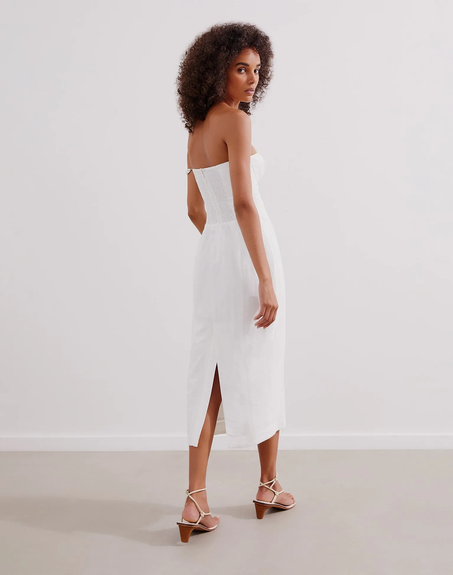 Inara Midi Dress (exchange only) - Off White