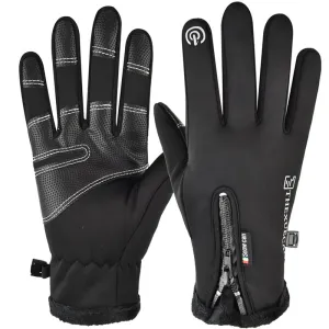 INSTOCK-Outdoor cycling plus velvet touch screen gloves