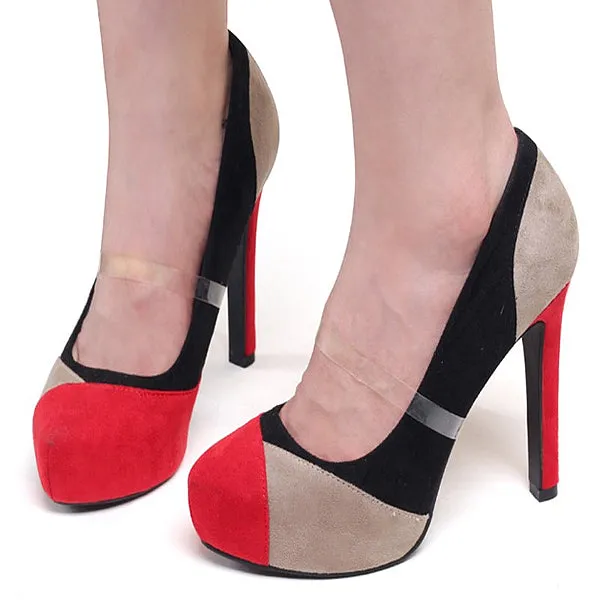 Invisible Soft Elastic Transparent Silicone Shoes Strap