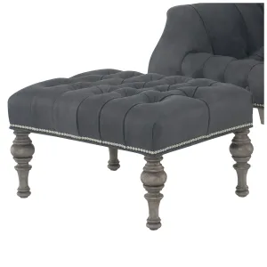 Irving Leather Ottoman