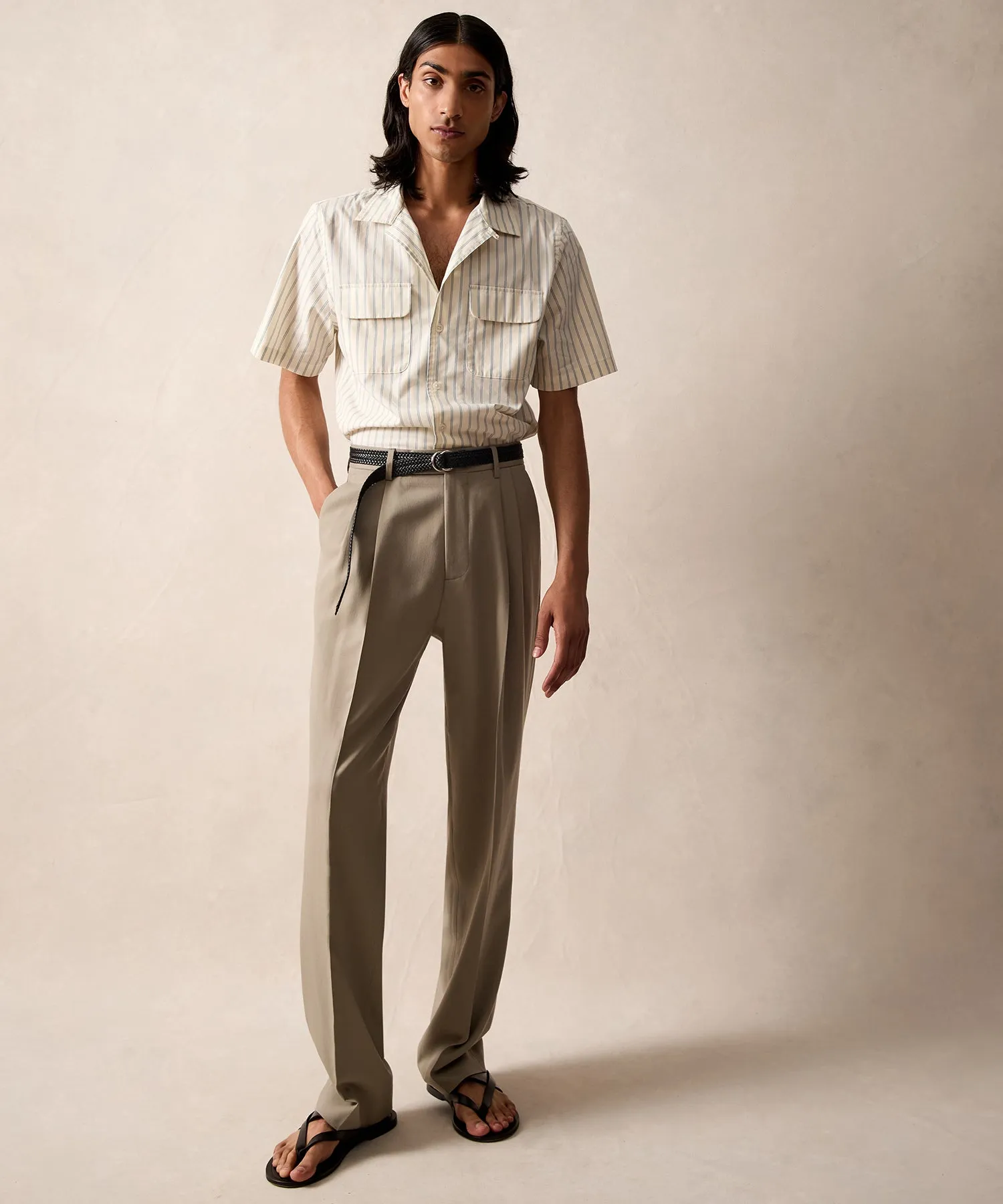Italian Gabardine Wythe Trouser