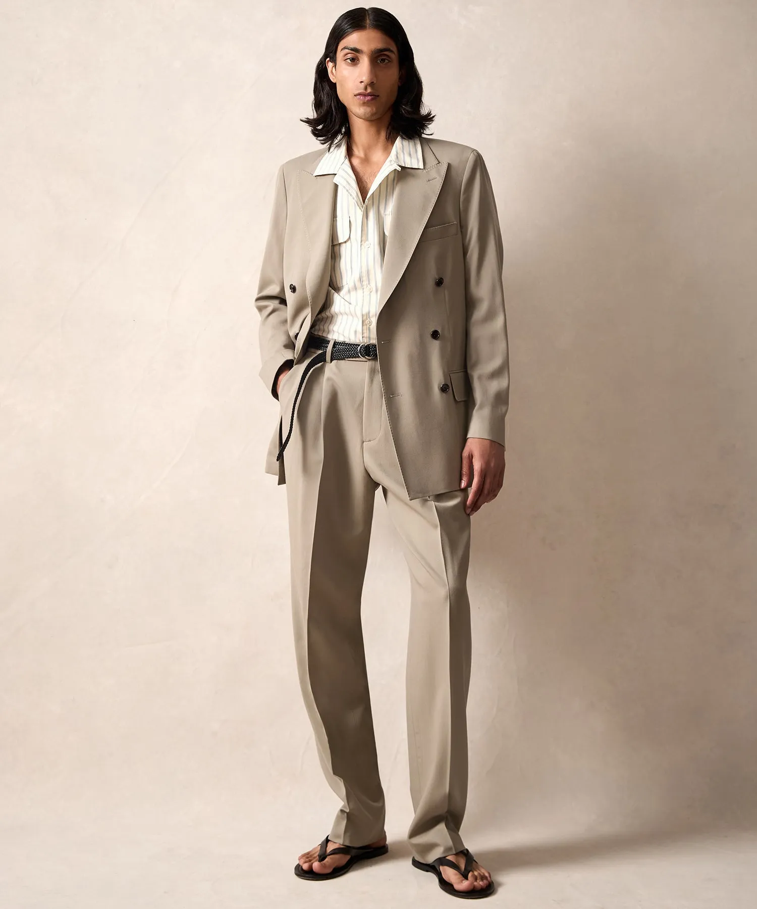 Italian Gabardine Wythe Trouser