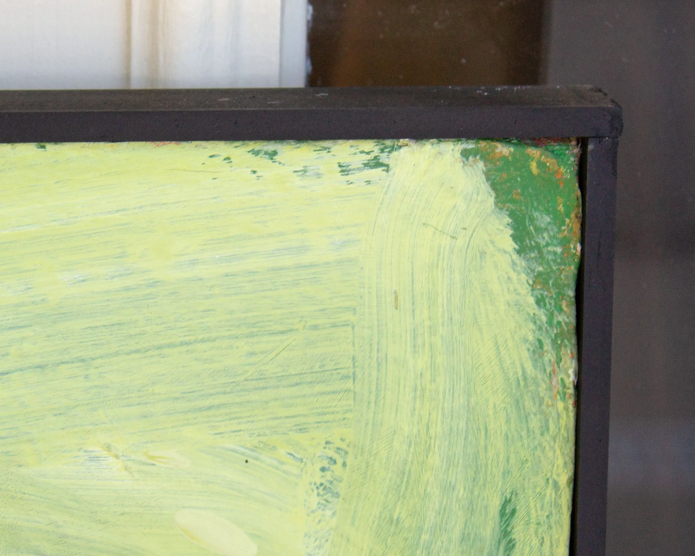 James L. Bruch Abstract Oil on Canvas Painting