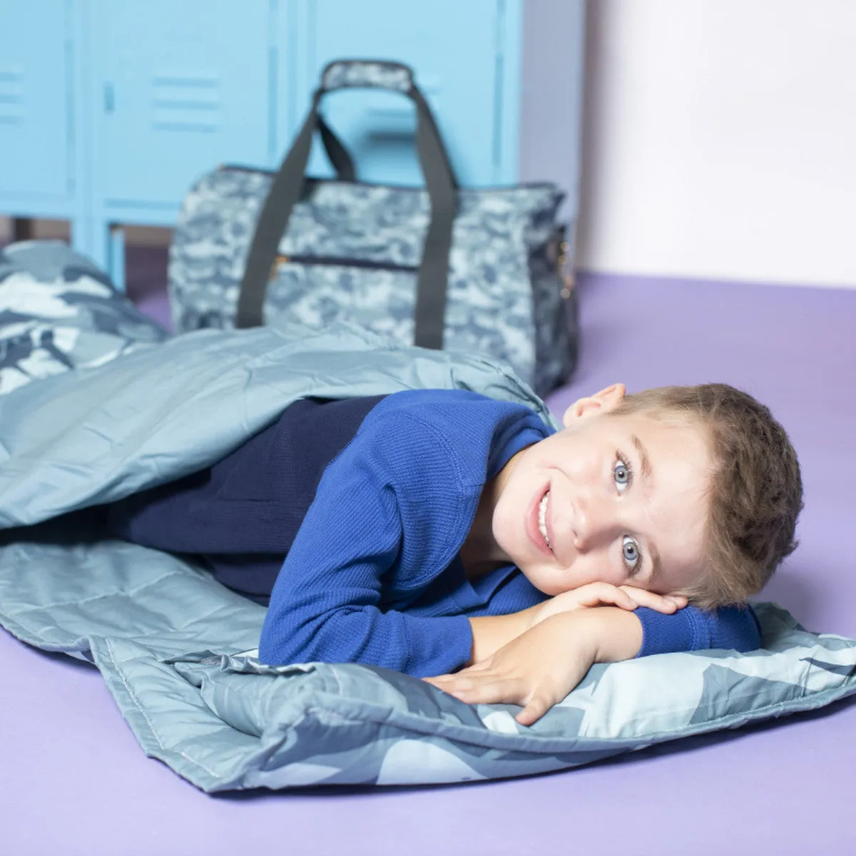 Jane Marie Kids A Shiver Of Sharks Nap Mat
