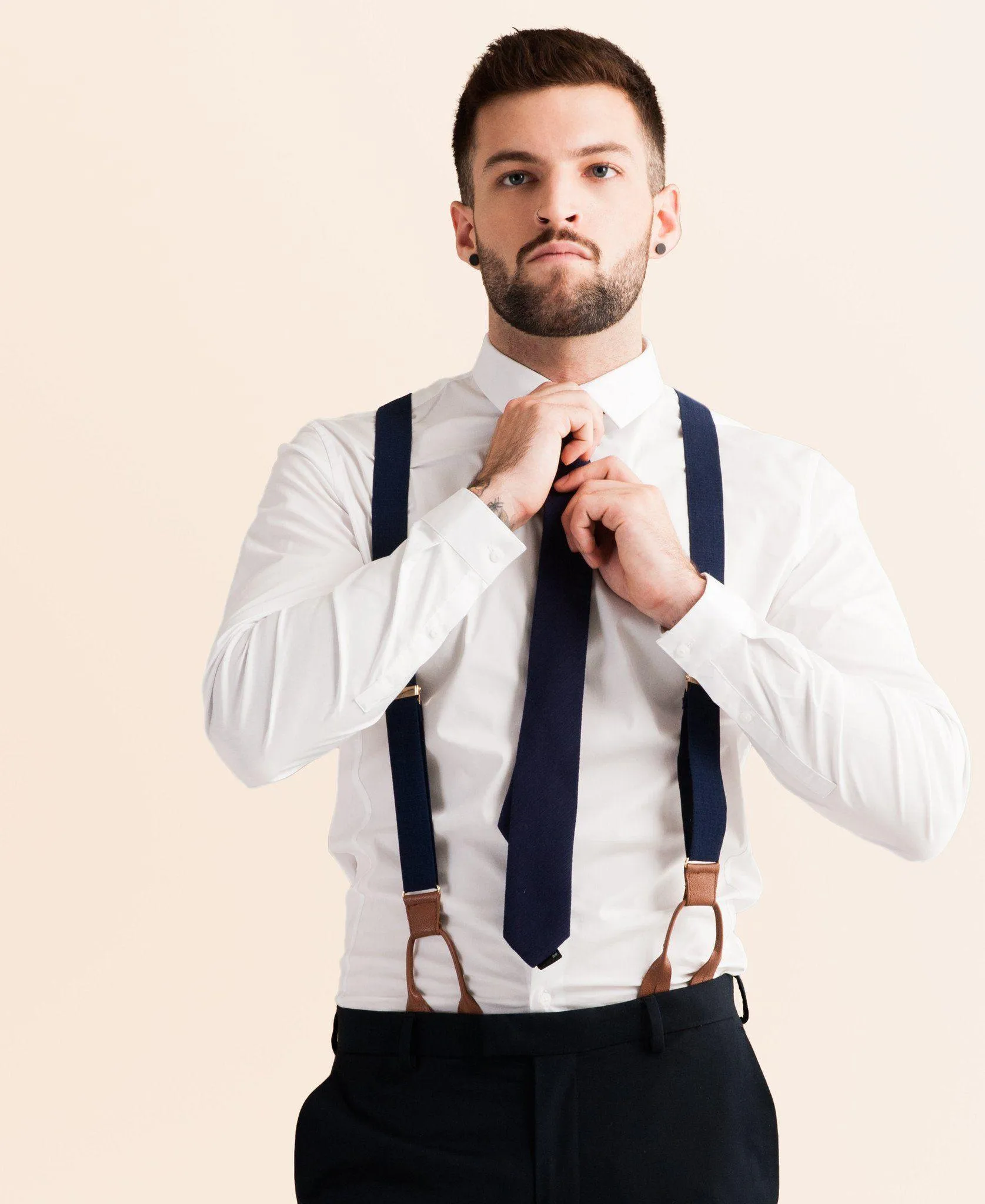 JJ Suspenders Classic Fabric Suspenders