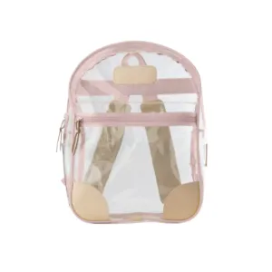Jon Hart Clear Backpack - Rose