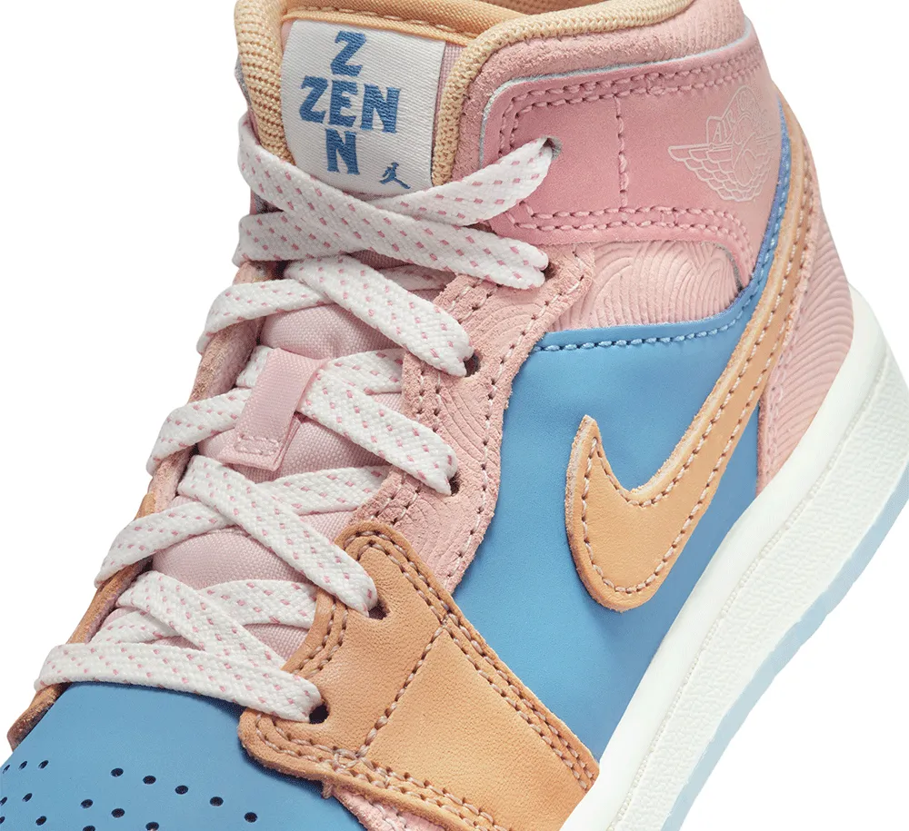 JORDAN 1 MID SS (PS)