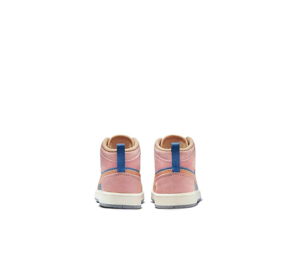 JORDAN 1 MID SS (PS)