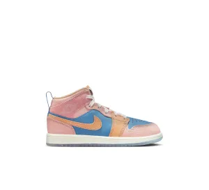 JORDAN 1 MID SS (PS)