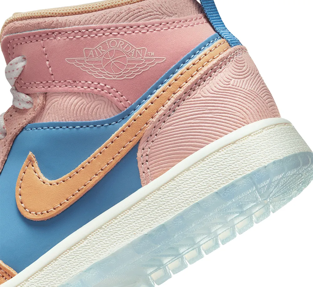 JORDAN 1 MID SS (PS)