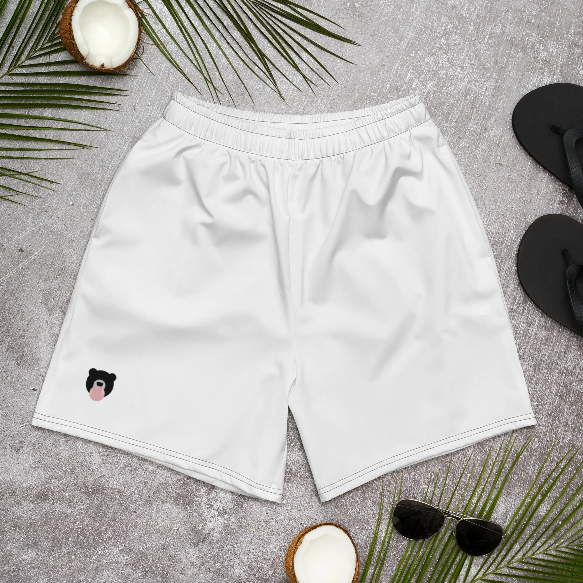 KANDY Bear Unisex Athletic Long Shorts