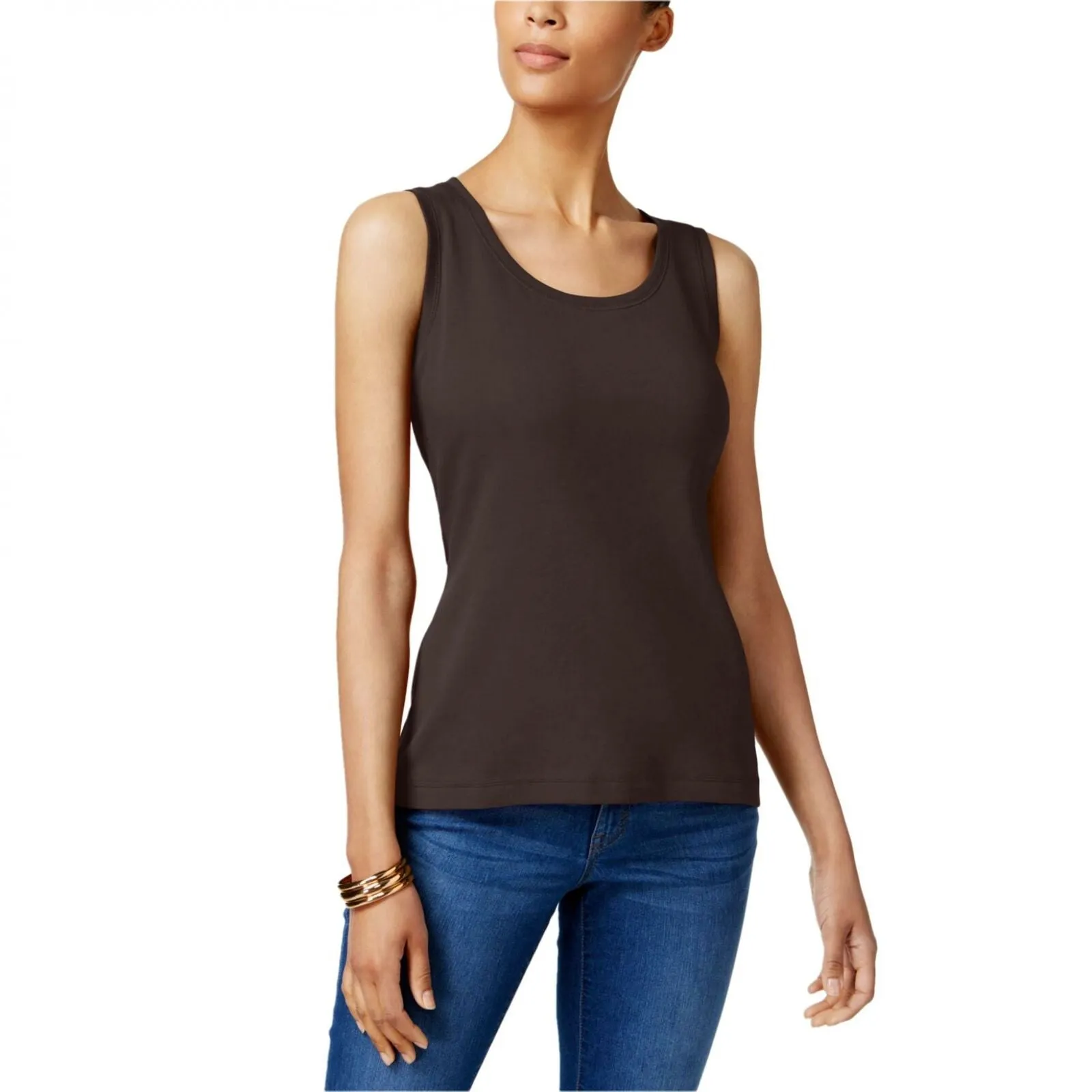 Karen Scott Women's Cotton Tank Top