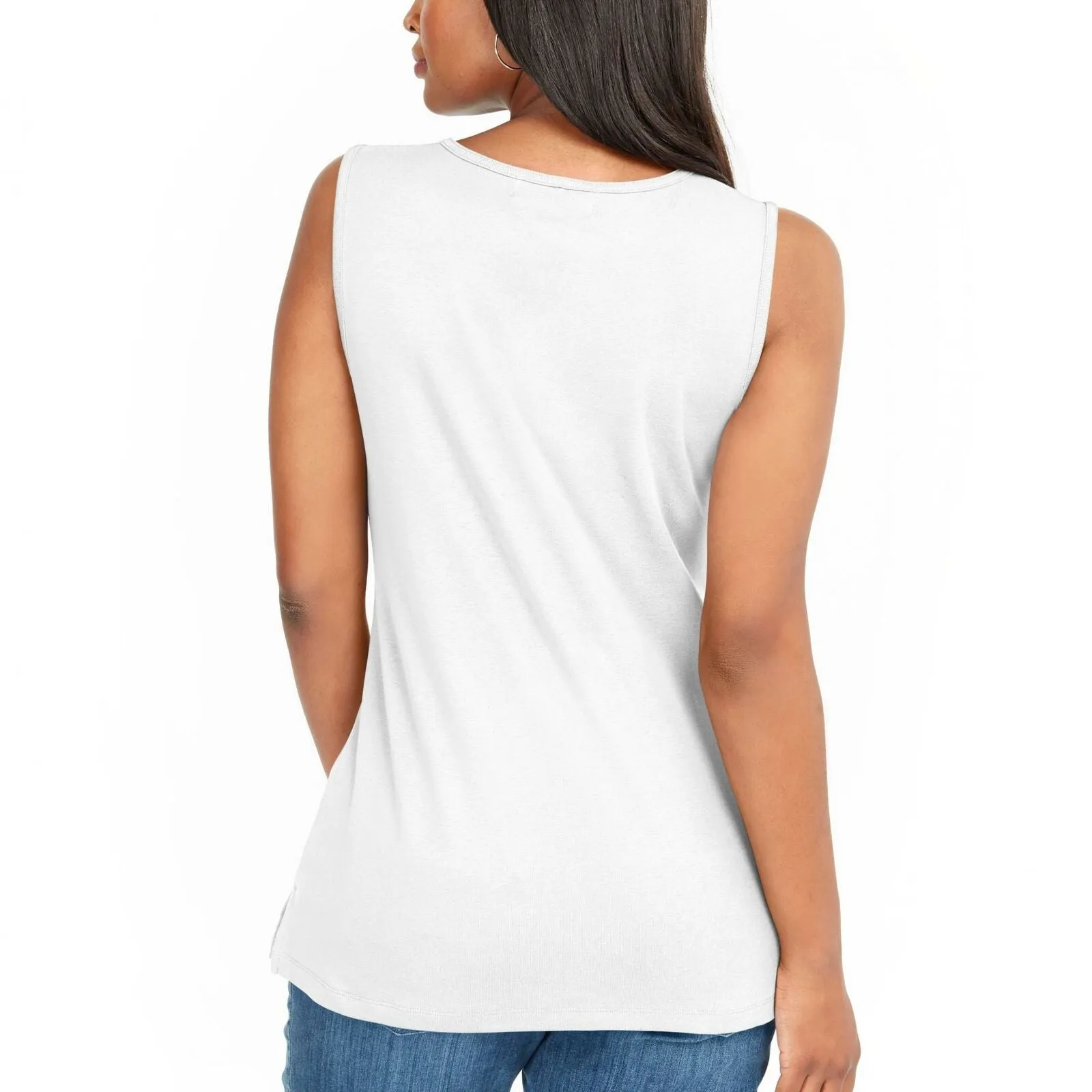 Karen Scott Women's Cotton Tank Top