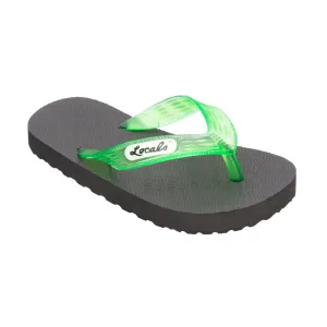 Kids Original Translucent Green Strap Slippah