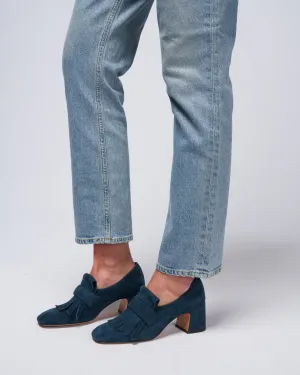 kiltie suede heel - camoscio oil