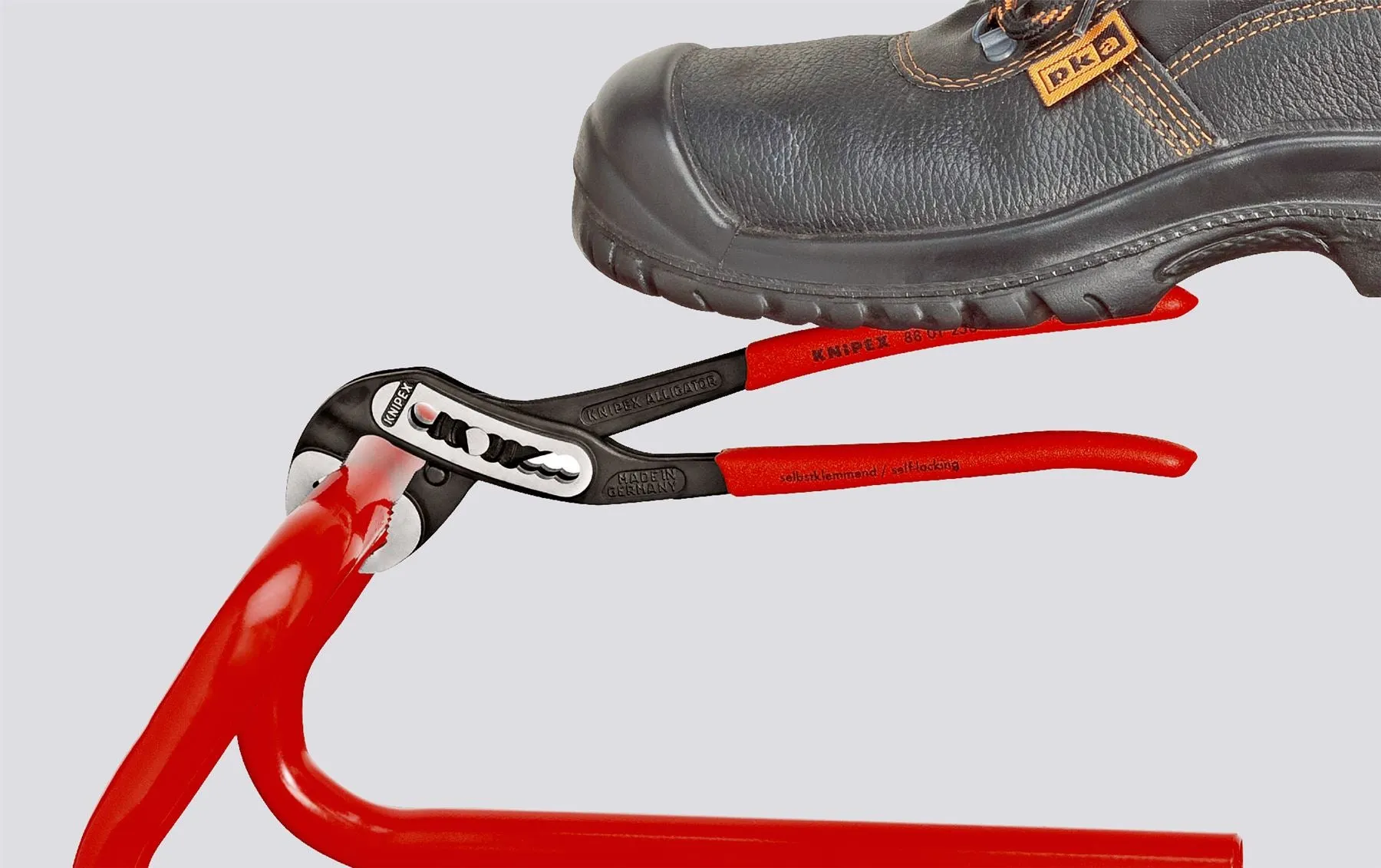 KNIPEX Alligator Water Pump Pliers 300mm Plastic Coated Handles Non Slip 88 01 300