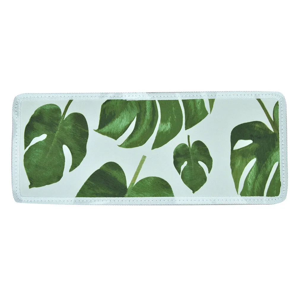 Leafy Delight NGIL Zippered Caddy Organizer Tote Bag