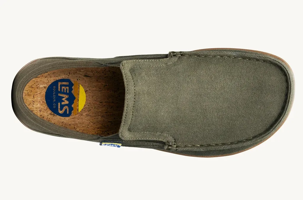 Lems Drifter - Slip On Casual Vegan Shoe Unisex - Kelp