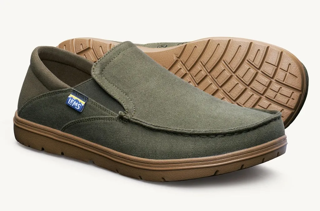 Lems Drifter - Slip On Casual Vegan Shoe Unisex - Kelp
