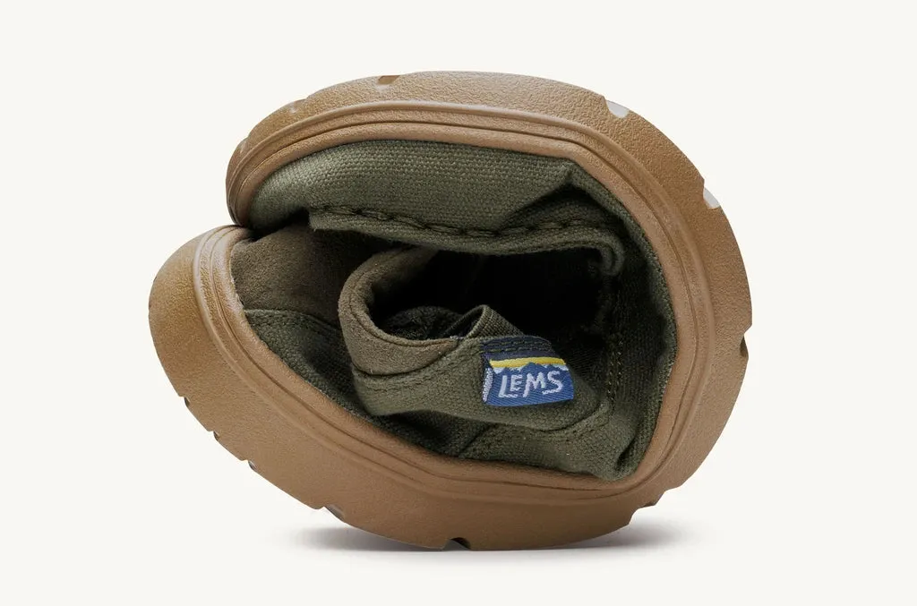 Lems Drifter - Slip On Casual Vegan Shoe Unisex - Kelp