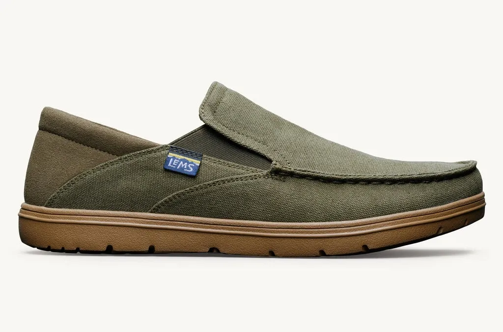 Lems Drifter - Slip On Casual Vegan Shoe Unisex - Kelp