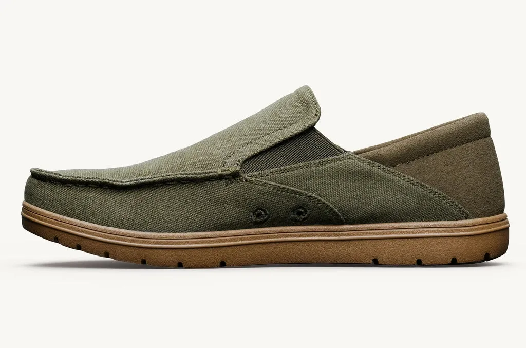 Lems Drifter - Slip On Casual Vegan Shoe Unisex - Kelp