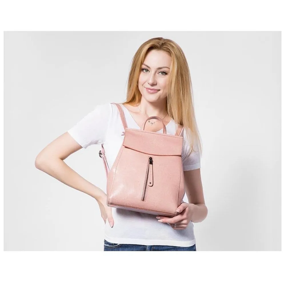 <bold>Fashion Backpack <br>Genuine-Leather