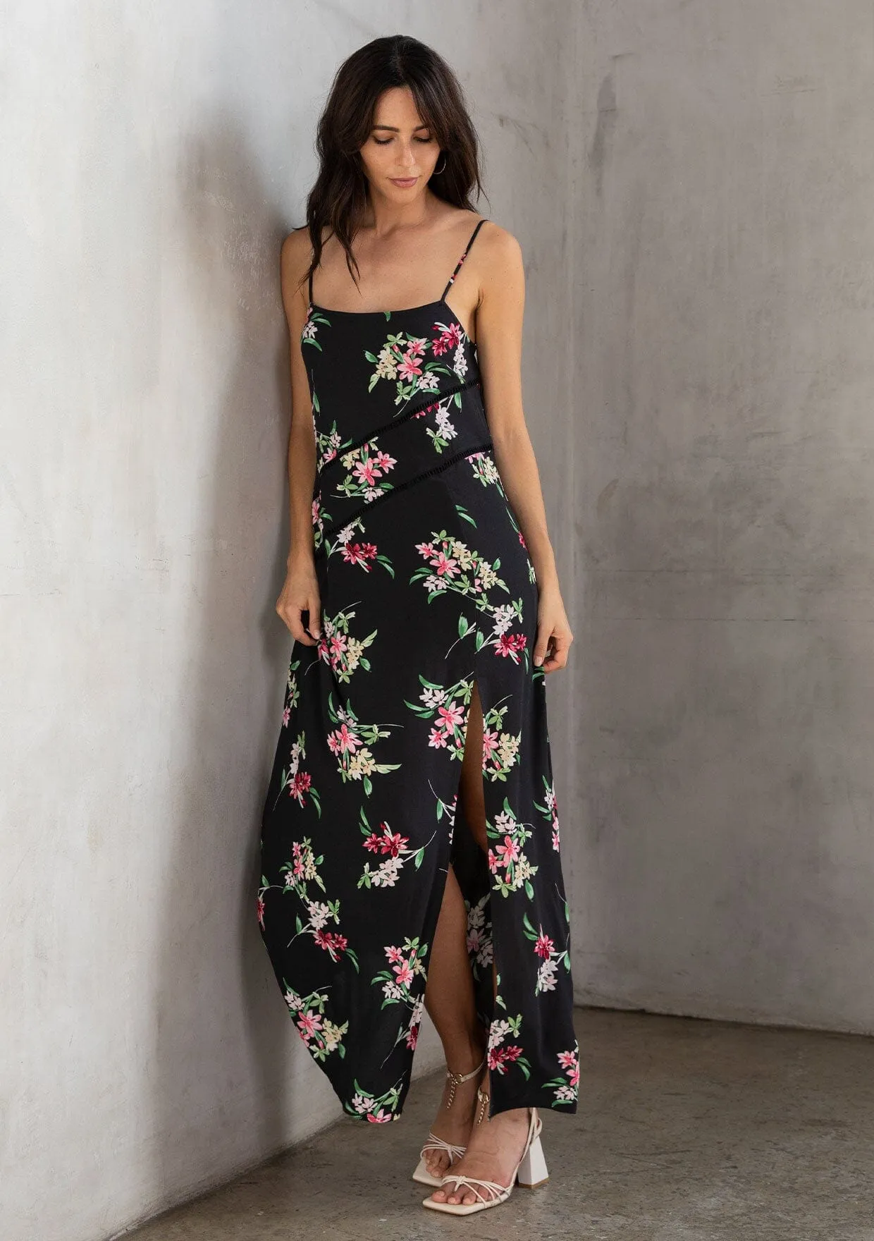Maddox Floral Maxi Dress