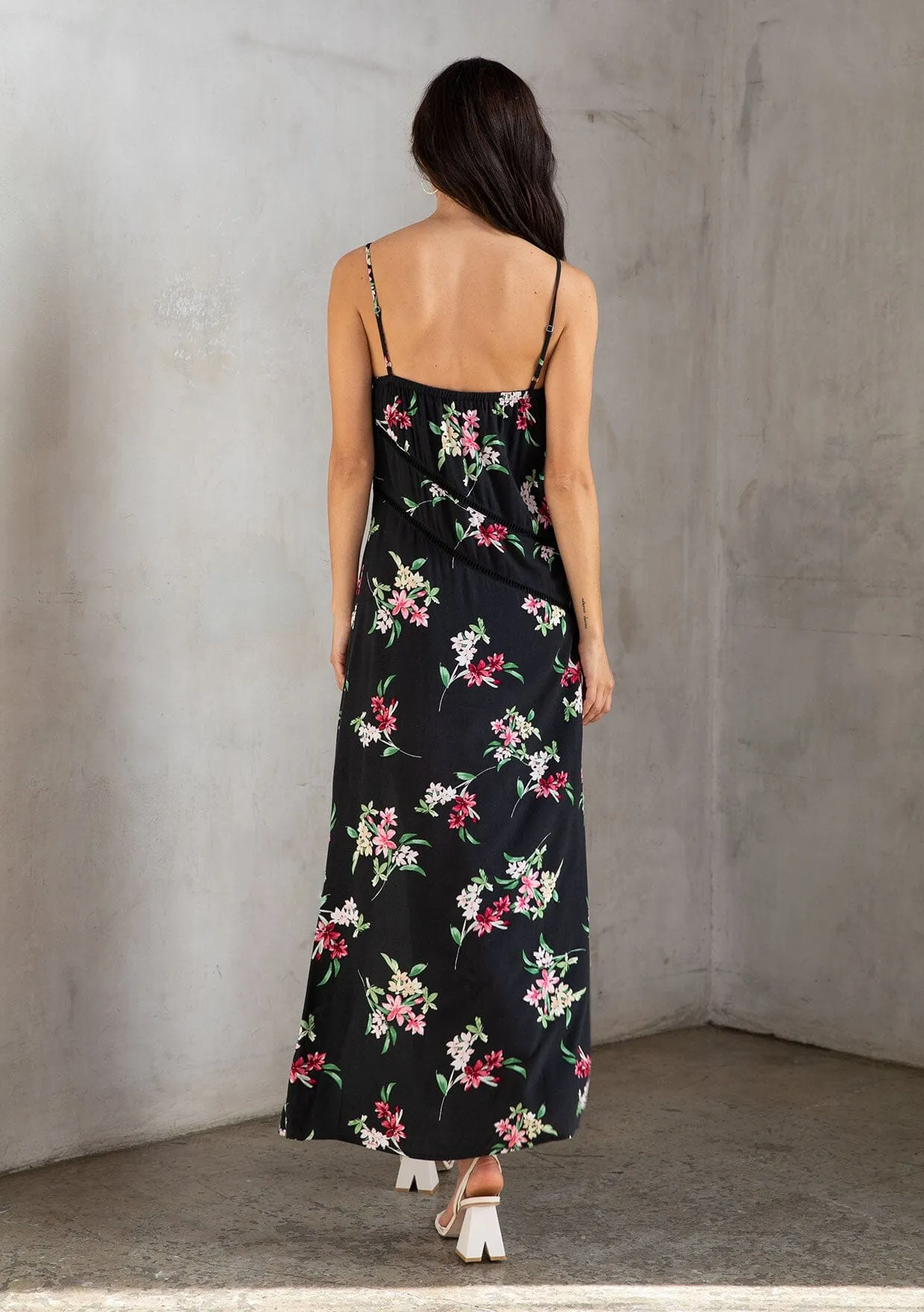 Maddox Floral Maxi Dress