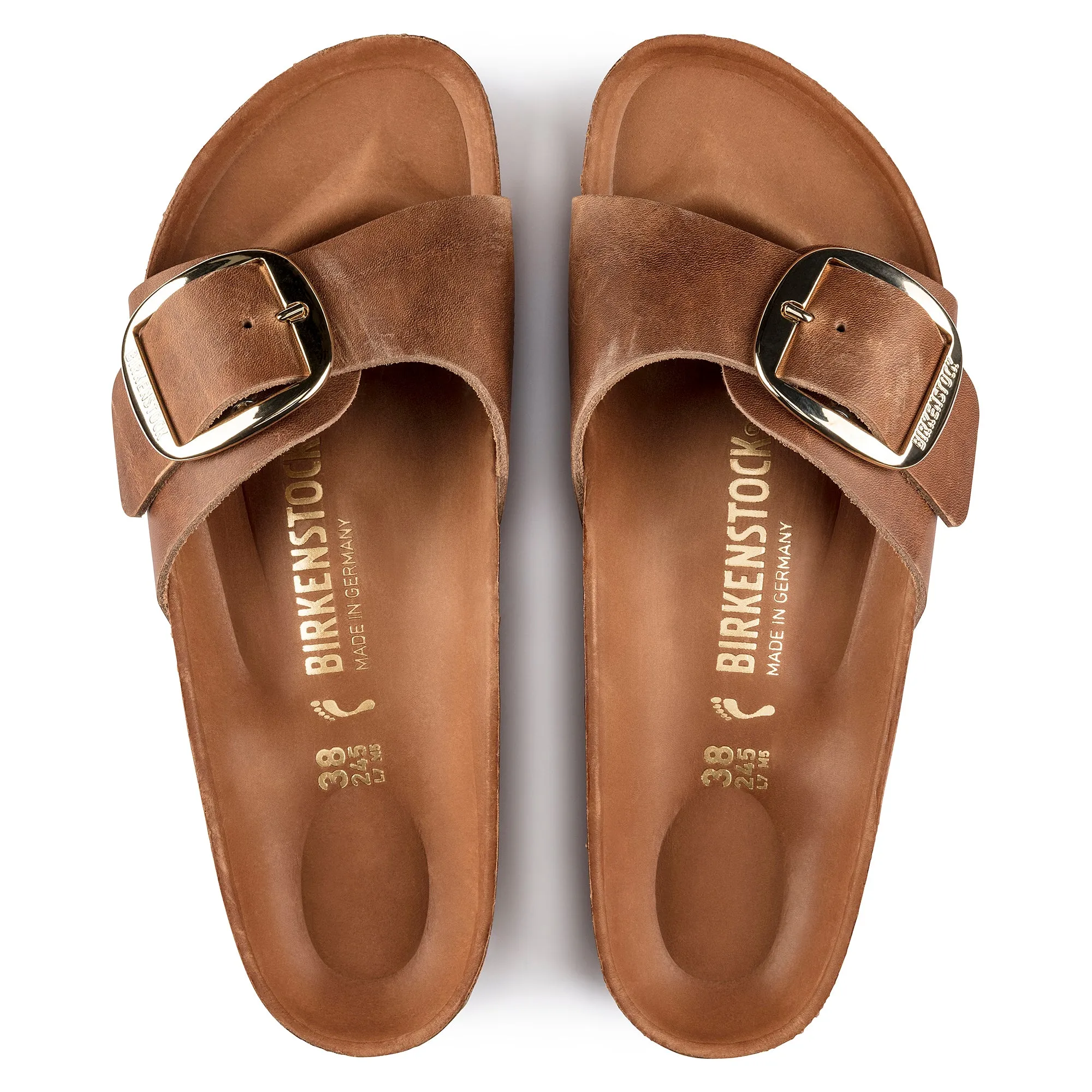 Madrid Big Buckle (Cognac)