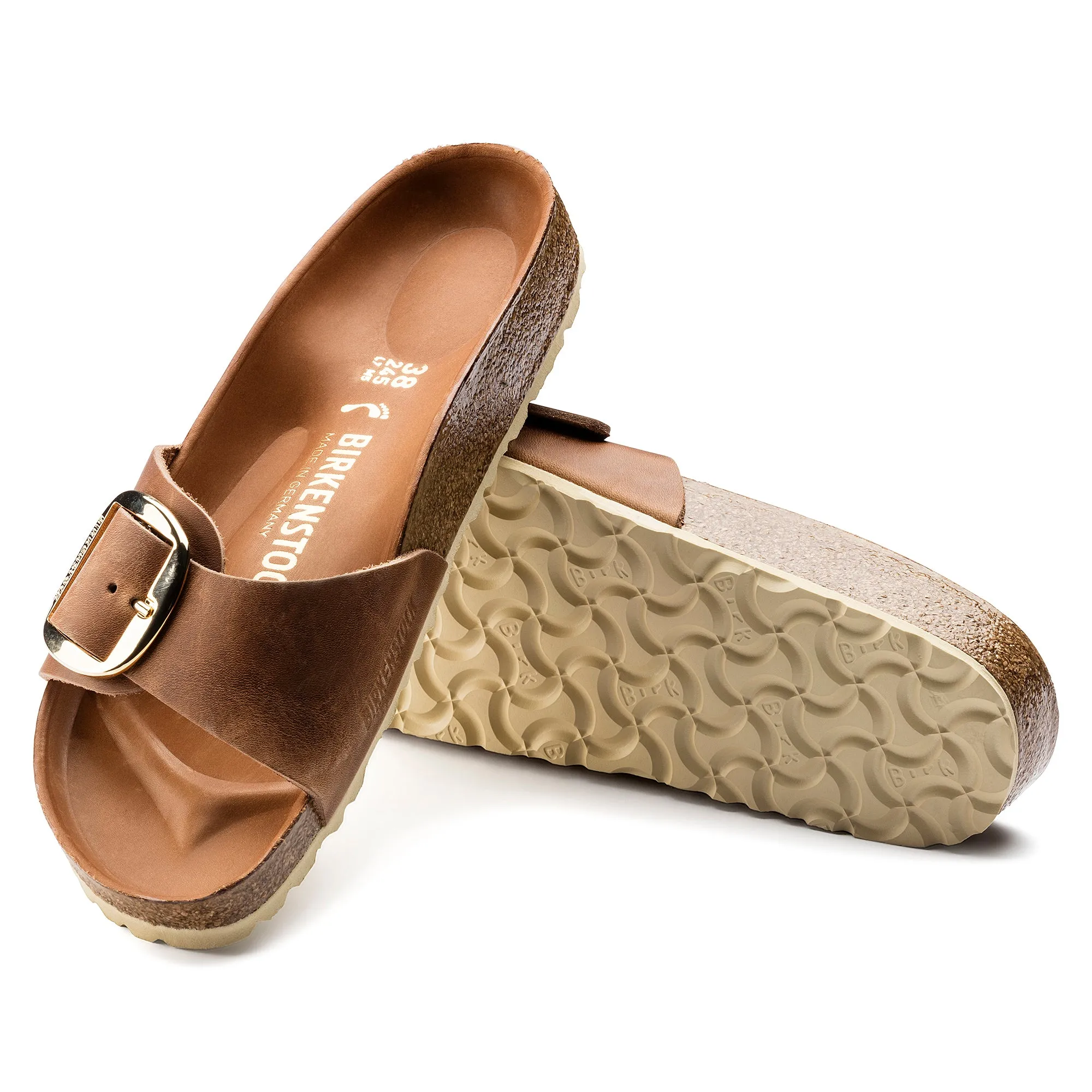 Madrid Big Buckle (Cognac)
