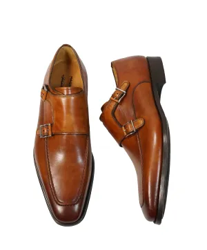 MAGNANNI FOR SFA - Double Monk Strap Loafers - 8.5