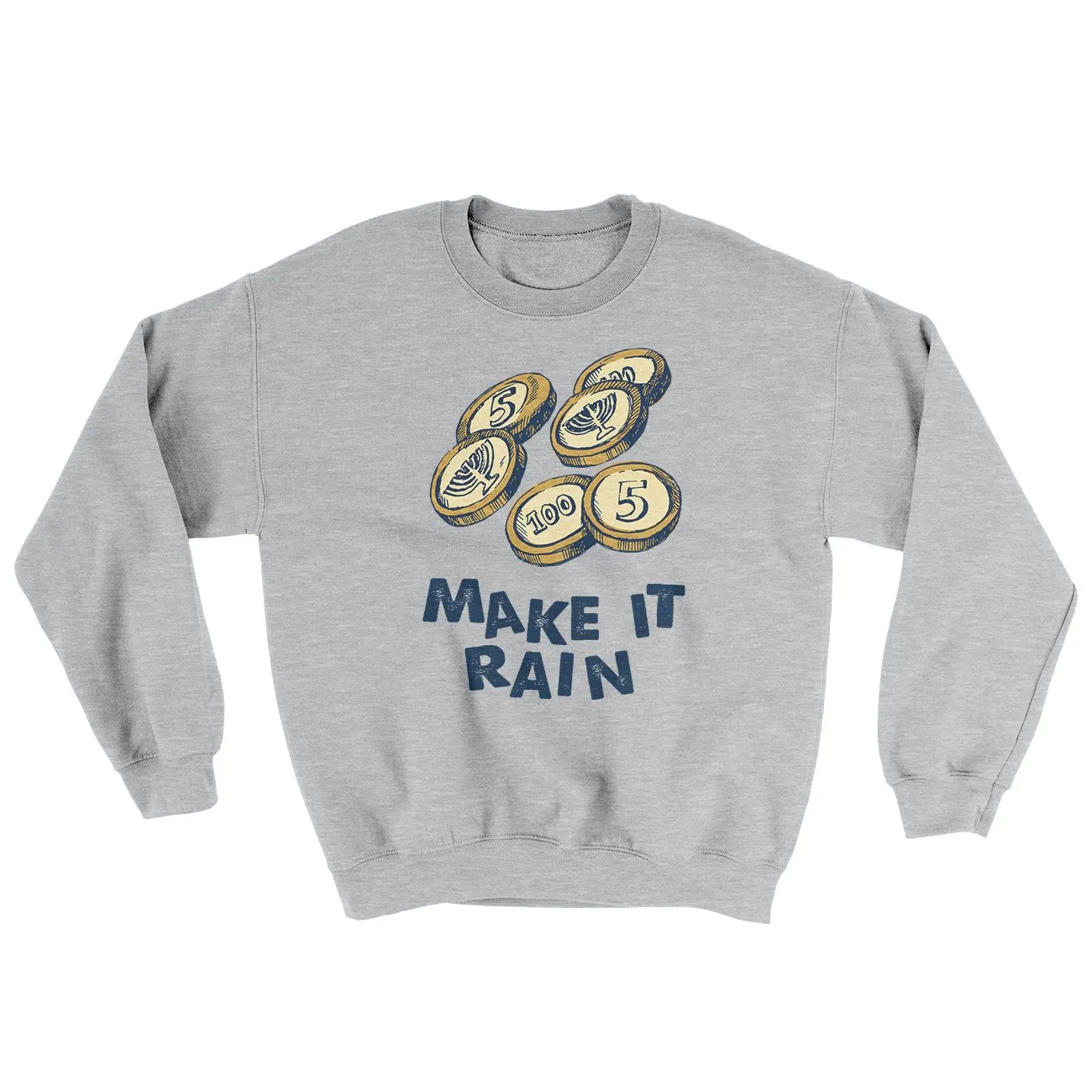 Make it Rain Gelt Ugly Sweater