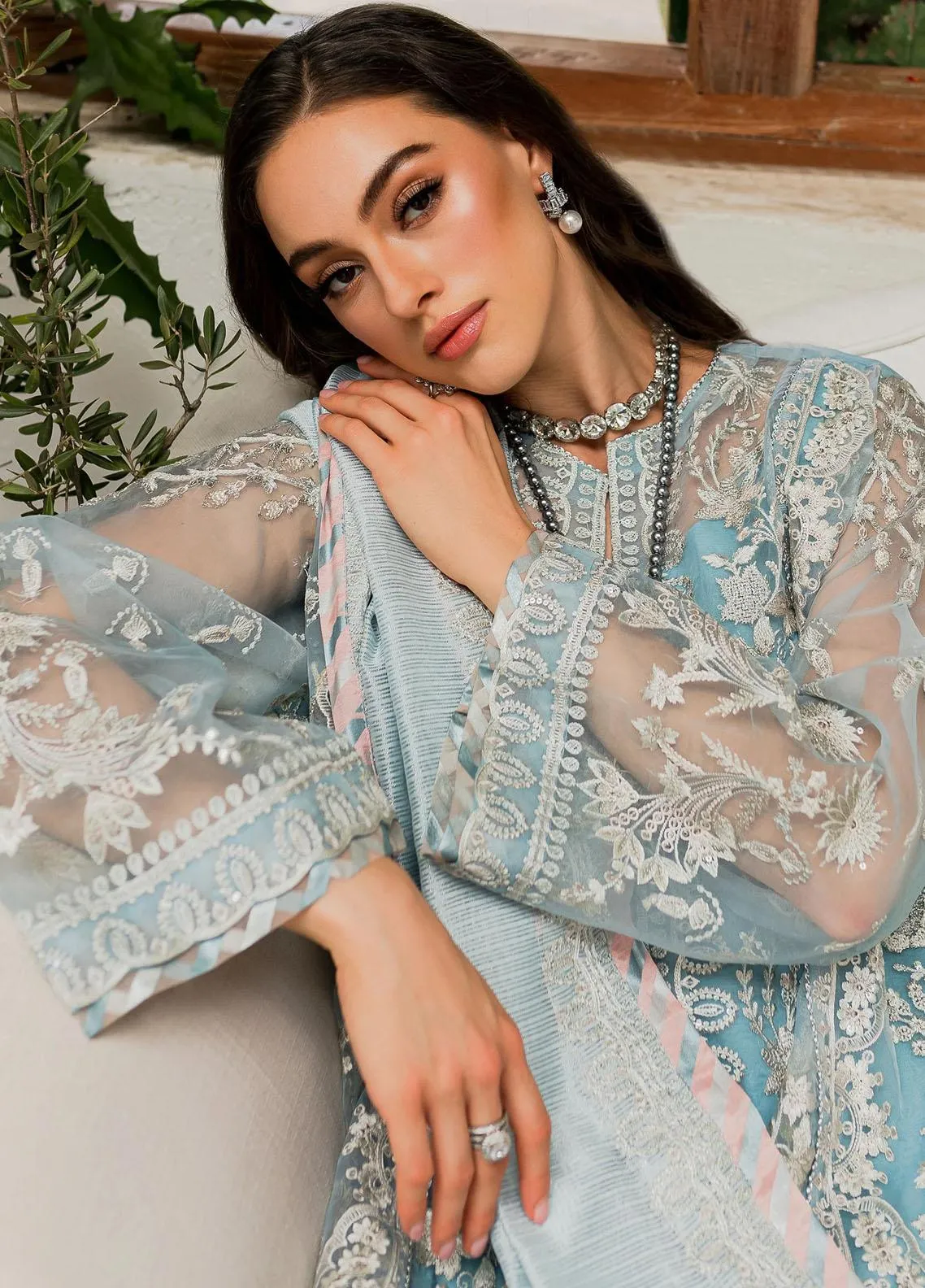 MARYUM & MARIA | SORINA - Luxury Formal | SKY LIGHT (MW23-502)