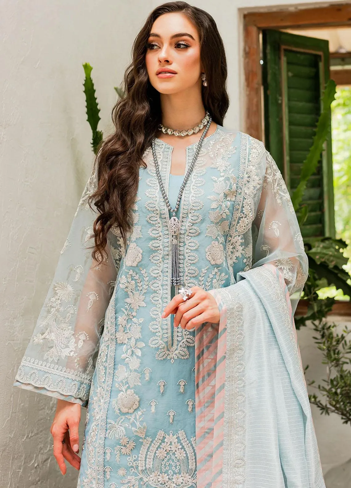 MARYUM & MARIA | SORINA - Luxury Formal | SKY LIGHT (MW23-502)