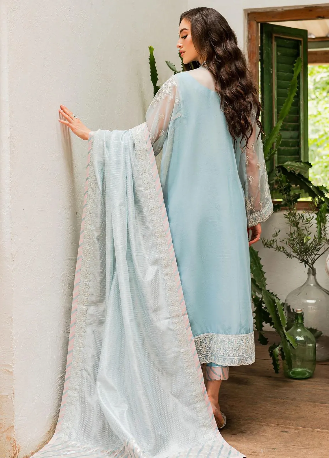 MARYUM & MARIA | SORINA - Luxury Formal | SKY LIGHT (MW23-502)