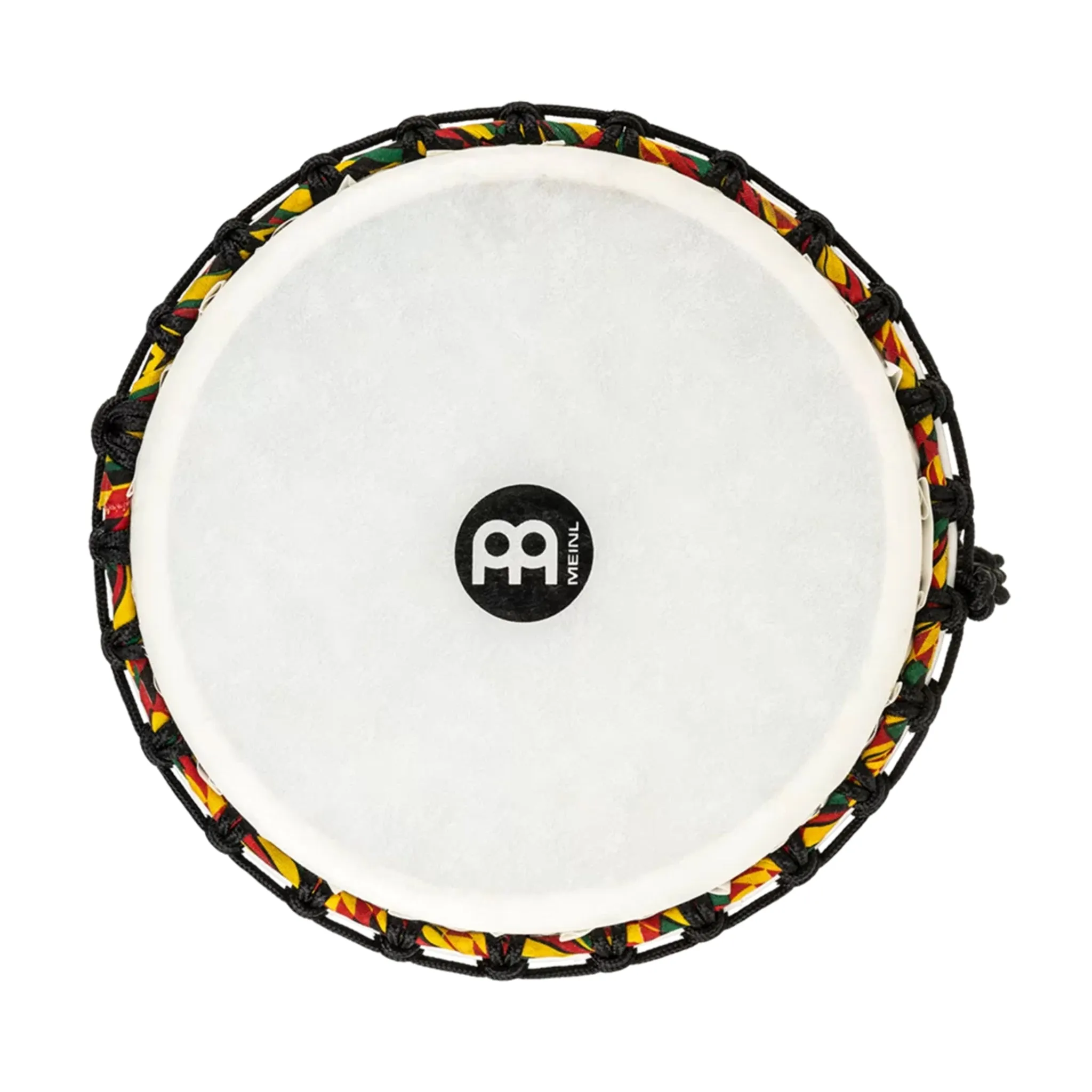 MEINL Percussion PADJ5-M-F 10inch Rope Tuned Travel Series Djembe, Synthetic Head, Simbra