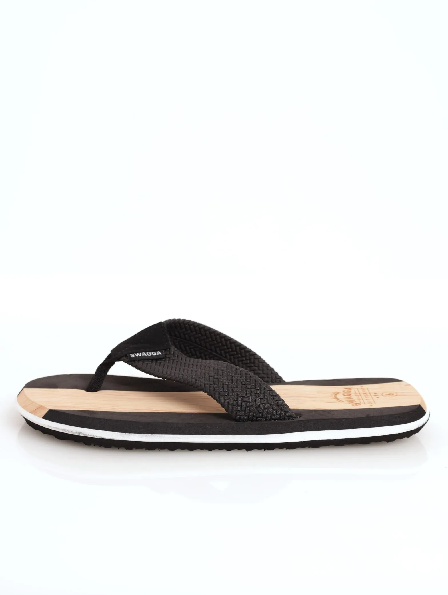 Men's Cork EVA Wide Vamp Sandal - Black