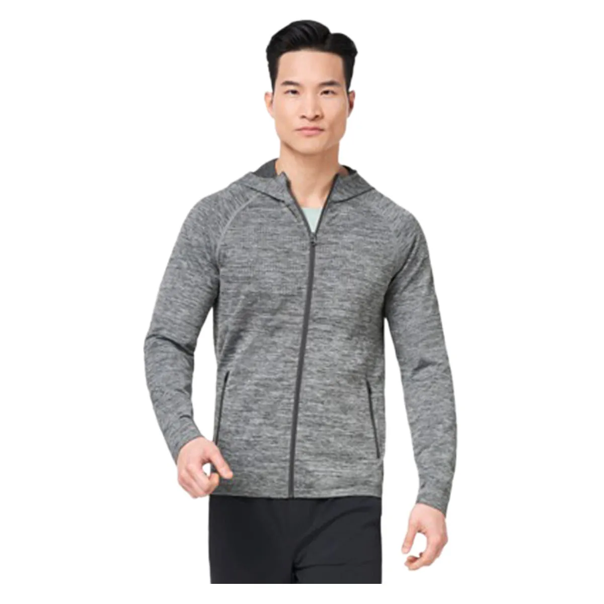 Men's Seamless Push Full-Zip Hoodie